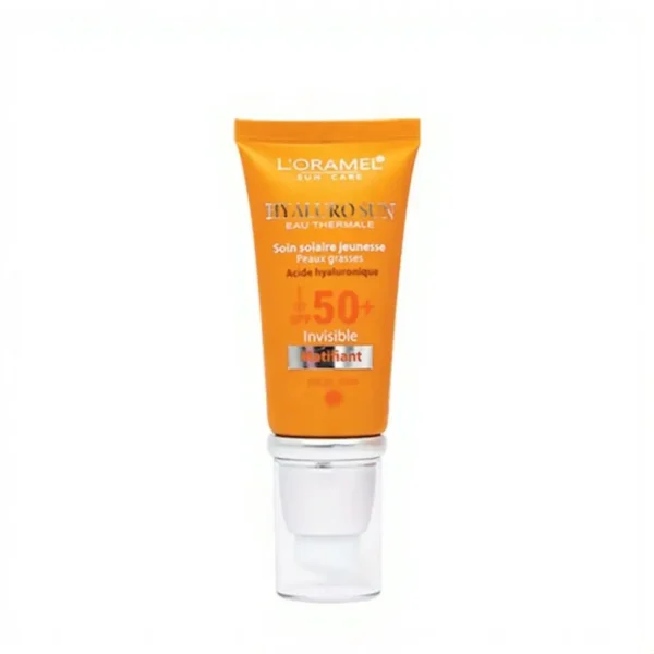 L ORAMEL HYALURO SUN EAU THERMALE  ECRAN INVISIBLE MATIFIANT SPF50+ PG 40ML