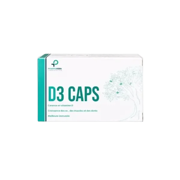 PHARMAVERA VITAMINE D3 1000UI BT/30