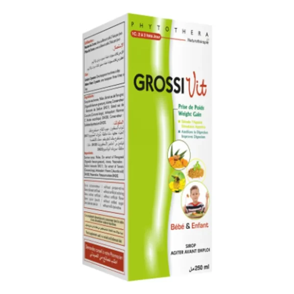 VITAL PHYTOTHERA GROSSIVIT SIROP BEBE ET ENFANT 250 ML
