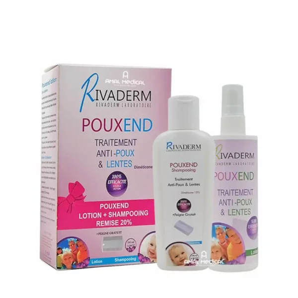 RIVADERM POUXEND COFFRET LOTION+SHAMPOOING