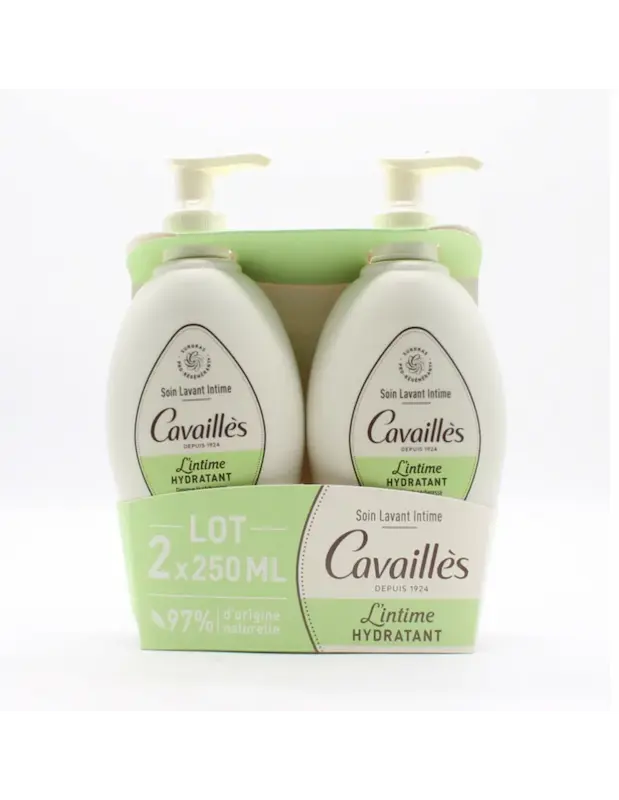 ROGE CAVAILLES COFFRET GEL INTIME HYDRATANT 2X250ML