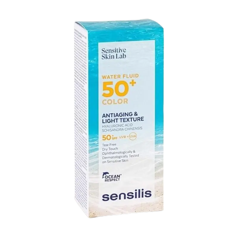 SENSILIS WATER FLUID ECRAN COLOR SPF50 40ML