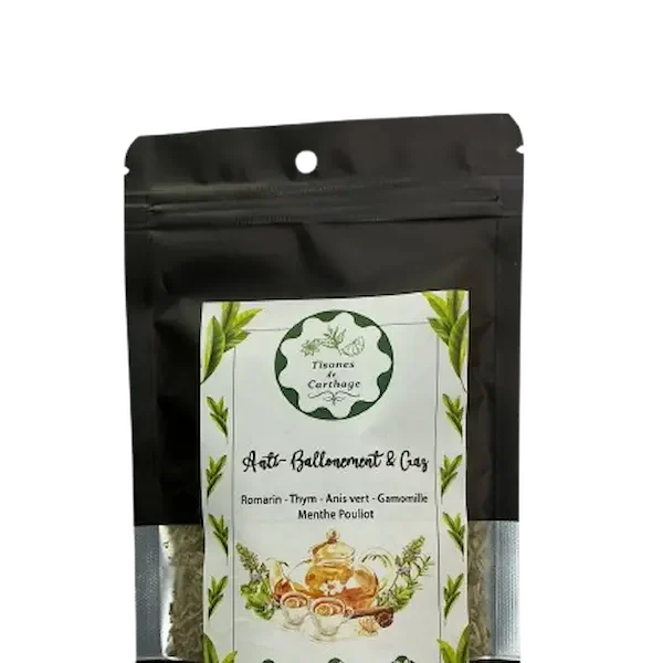 TISANES DE CARTHAGE ANTI BALLONEMENT & GAZ 40GR
