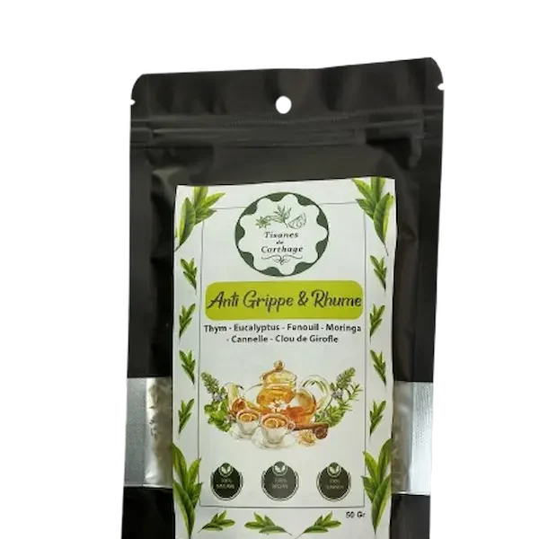 TISANES DE CARTHAGE ANTI GRIPPE & RHUME