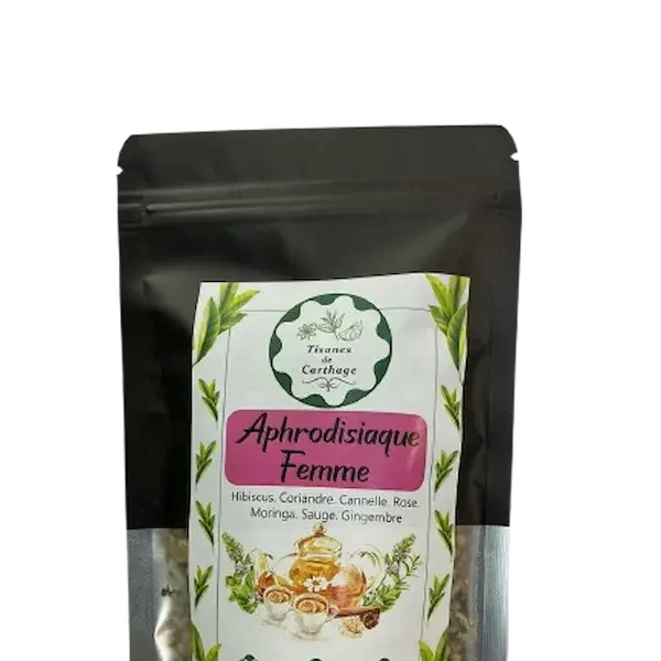 TISANES DE CARTHAGE APHRODISIAQUE FEMME 50GR