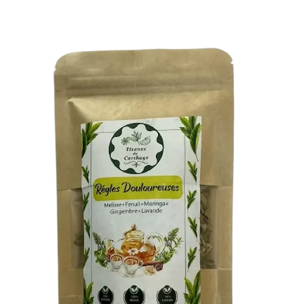 TISANES DE CARTHAGE REGLES DOULEUREUSES 40GR