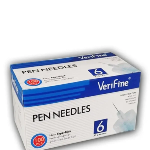 VERIFINE AIGUILLE STYLO 31GX6MM BT100