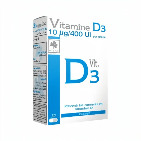 VITAL VITAMINE D3 VITAL BT/30