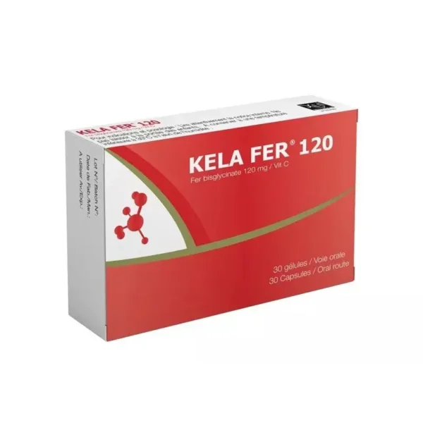 XEN KELA FER 120 BT 30 GELLULES