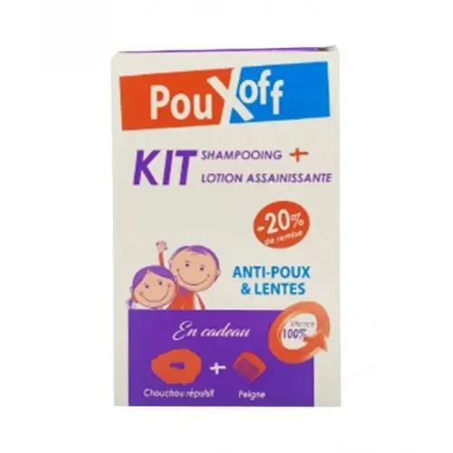 XEN POUX OFF KIT LOTION+SHAMP