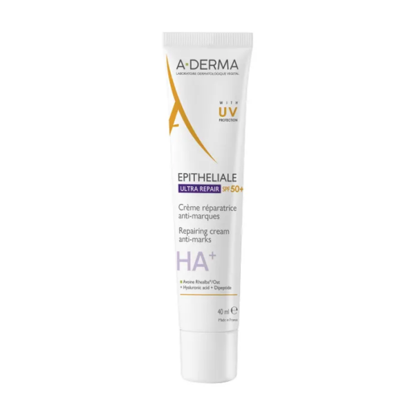 A-DERMA CREME EPITHELIALE HA+ ULTRA REPAIR SPF50+ 40ML