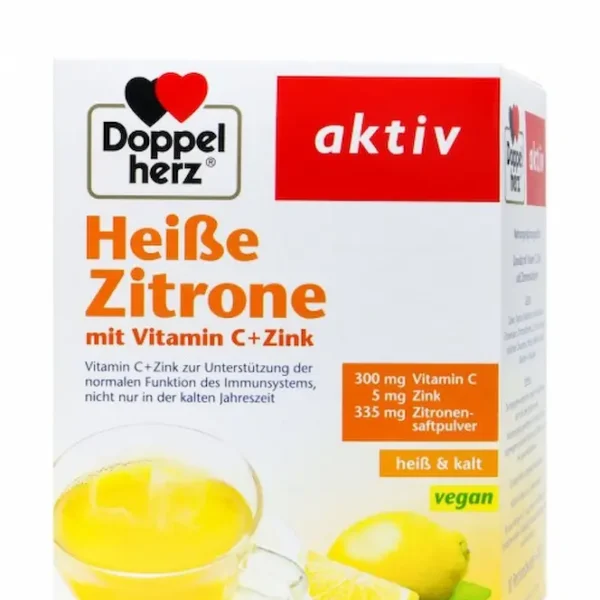 AKTIV DOPPEL HERZ CITRON 10 SACHETS