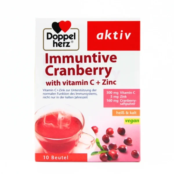 AKTIV DOPPEL HERZ CERISE 10 SACHETS