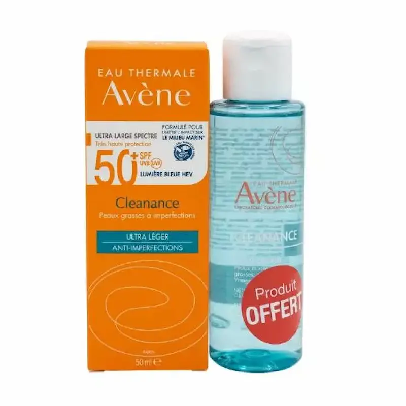 AVENE DUO CLEANANCE SPF50+ + CLEANANCE EM 100ML OFFERTE