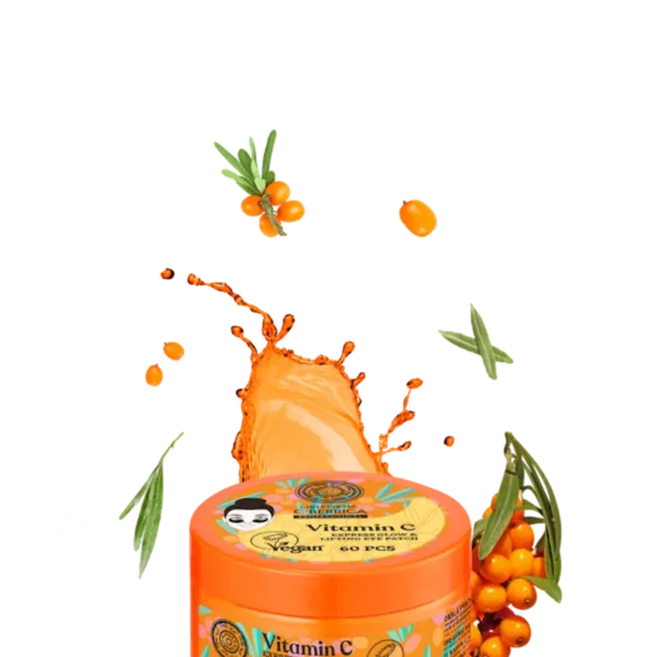 NATURA SIBERICA VIT C EXPRESS GLOW & LIFTING EYE PATCH 60PCS