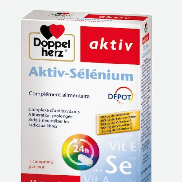 DOPPEL HERZ SELENIUM BT/30 CP