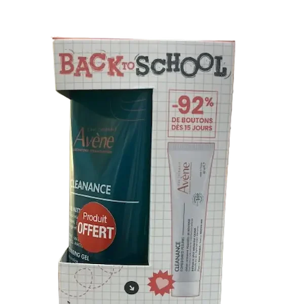 AVENE PACK CLEANANCE COMEDOMED PEELING + CLEANANCE GEL 200ML OFFERT
