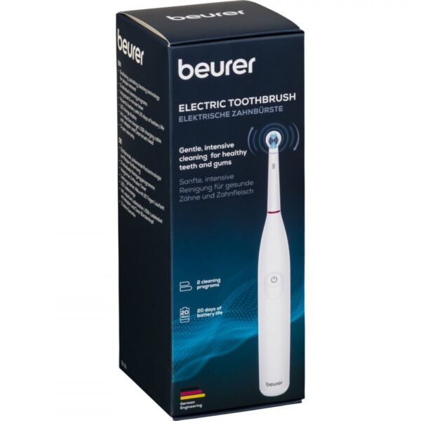 BEURER ELECTRIC TOOTHBRUSH BAT LI-ION 800MAH 20J 2 VITESSES