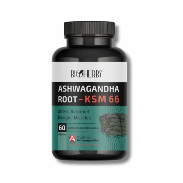 BIOHERBS ASHWAGANDHA ROOT KSM-66 GE B/60