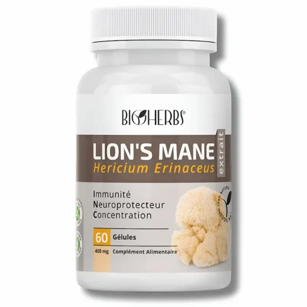BIOHERBS LION S MANE EXTRAIT 60 GELULE