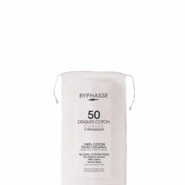 BYPHASSE  COTON DISQUE OVALE B/50
