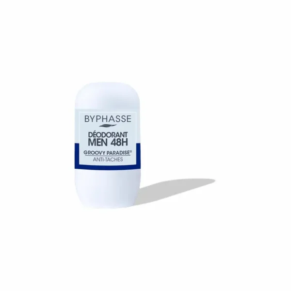 BYPHASSE ROLL ON DEO ANTI TACHE MEN GROOVY PARADISE 48H