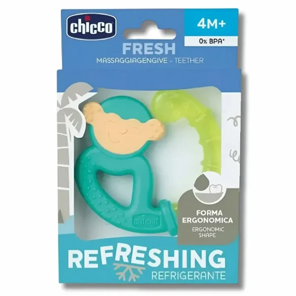 CHICCO ANNEAU DENTITION FRESH 4M+ CACTUS