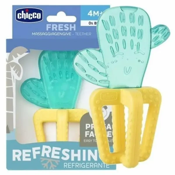 CHICCO ANNEAU DENTITION FRESH 4M+ CACTUS