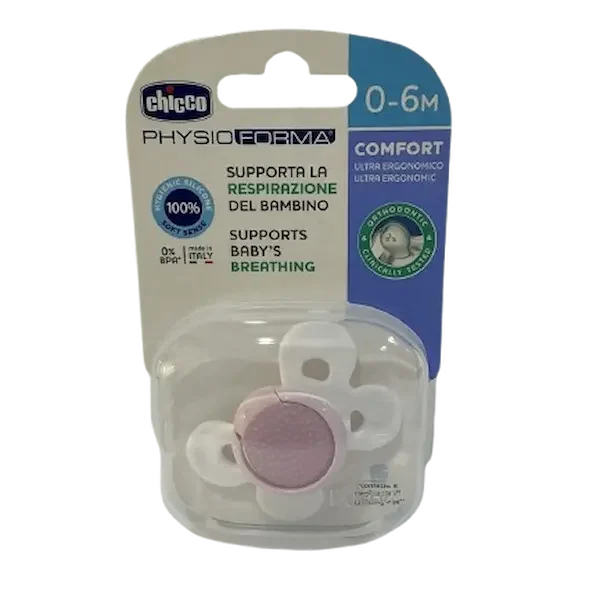 CHICCO SUCETTE PHYSIO FORMA ROSE 0-6 M RF79411110