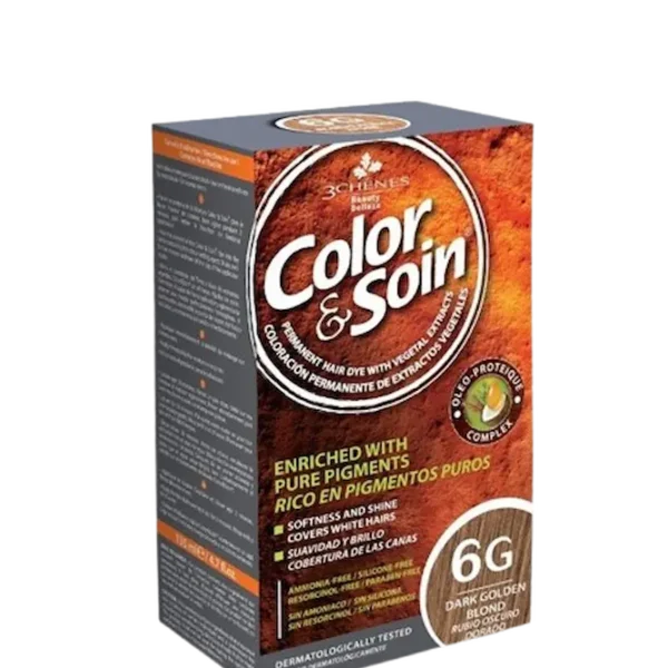3 CHENES COLOR&SOIN 6G BLOND FONCÉ DORÉ