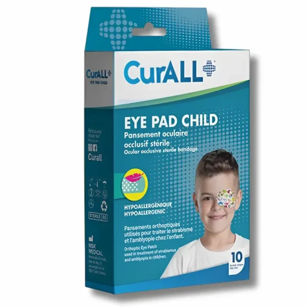 CURALL EYE PAD CHILD B10