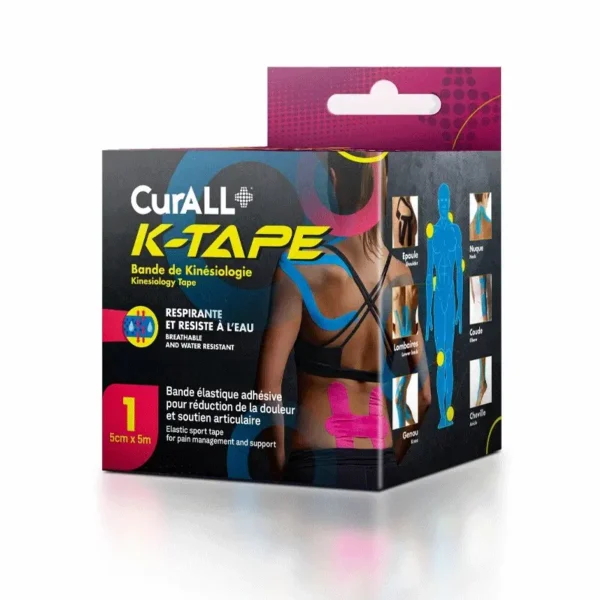CURALL K-TAPE BANDE DE KINESIOLOGIE 5CM*5M