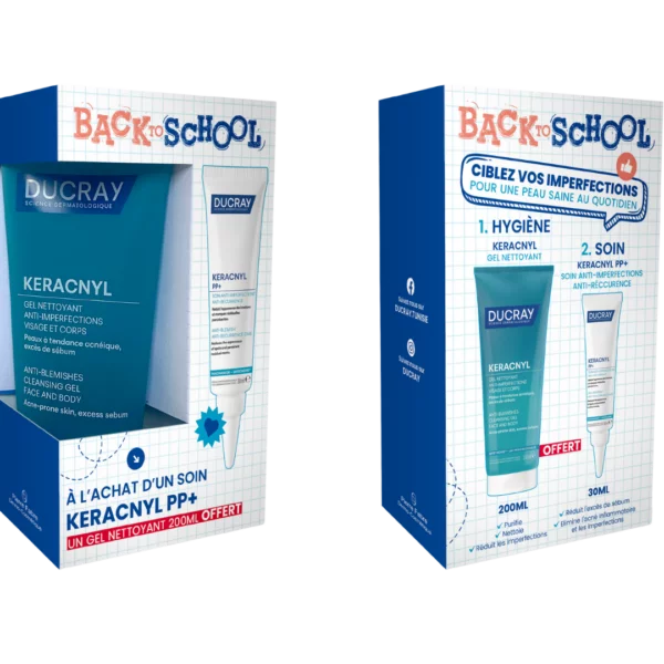 DUCRAY PACK KERACNYL PP+ GEL NETTOYANT 200ML OFFERT