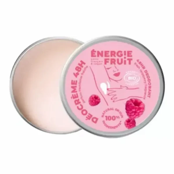 ENERGIE FRUIT DEO CREME 48H PARFUM FRAMBOISE FRAICHE 45G