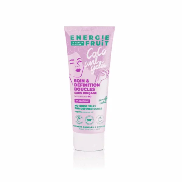 ENERGIE FRUIT STYLE & CARE COCO CURL JELLY GELLÉE BOUCLES DEFINITION & SOIN SANS RINÇAGE 200ML