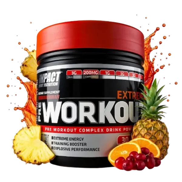 IMPACT EXTREME PRE WORKOUT FRUIT PUNCH 230G
