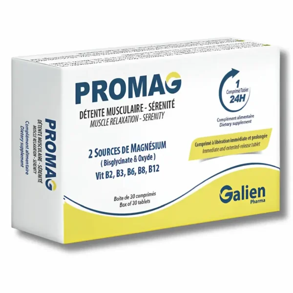 PROMAG 2 SOURCES DE MAGNESIUM 30 COMPRIMÉS