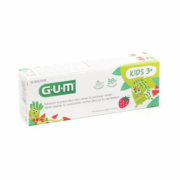 GUM SUNSTAR DENTIFRICE KIDS 3-6ANS 50ML