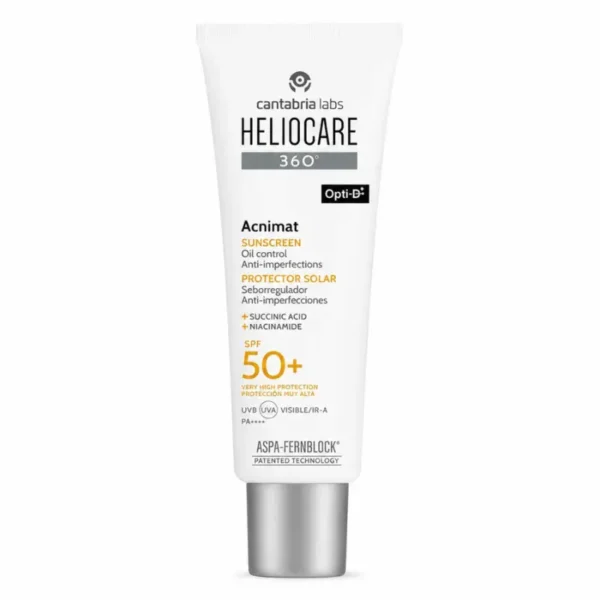 CANTABRIA LABS HELIOCARE ACNIMAT SUNSCREEN OIL CONTROL SPF50+ ECRAN 50ML
