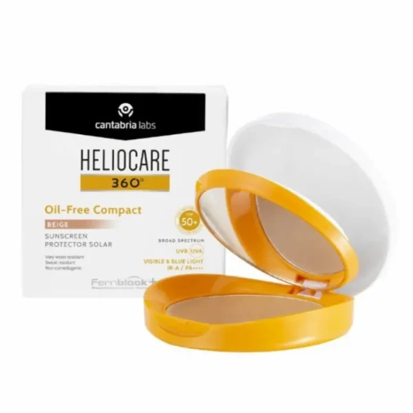 CANTABRIA HELIOCARE 360 OIL FREE COMPACT 50+ BEIGE 50ML