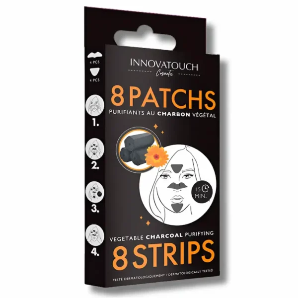INNOVATOUCH MASQUE CHARBON 8 STRIPS