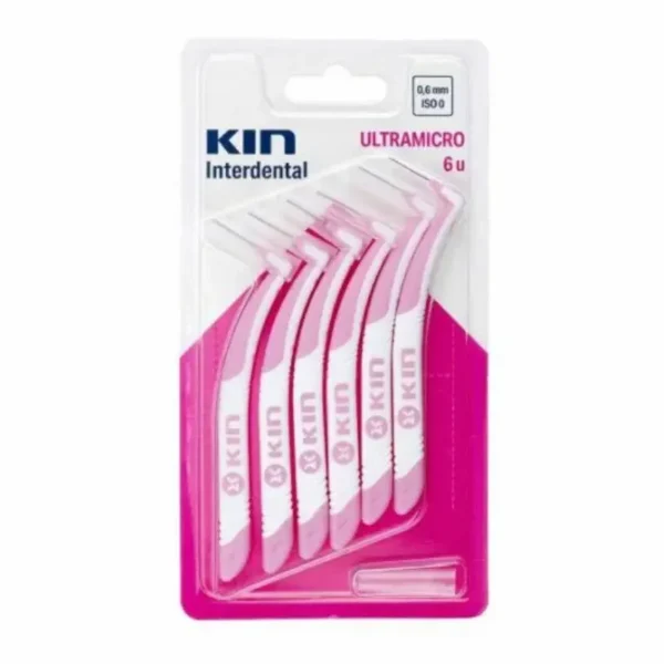 KIN BROSSETTE ULTRAMICRO 0.6MM BT/6 (ROSE)