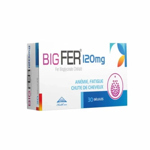 MEDIS BIGFER 120MG BT30