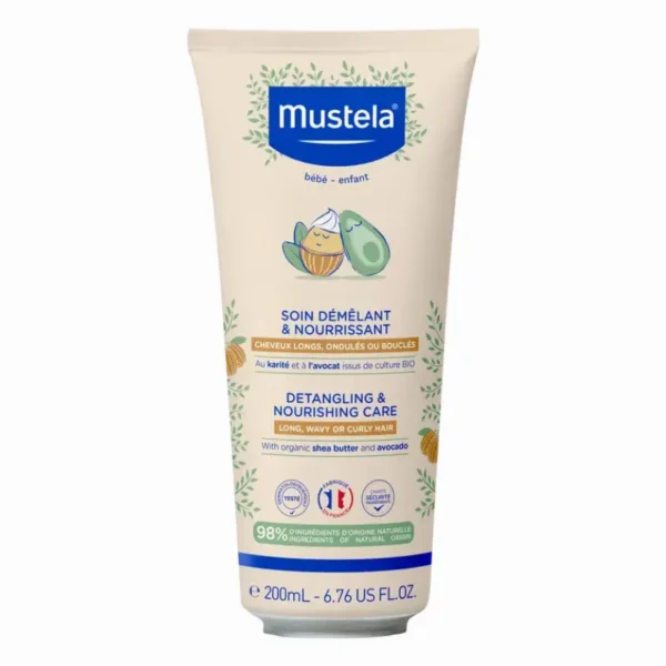 MUSTELA SOIN DÉMELANT & NOURISSANT  BEBE/ENFANT 200ML