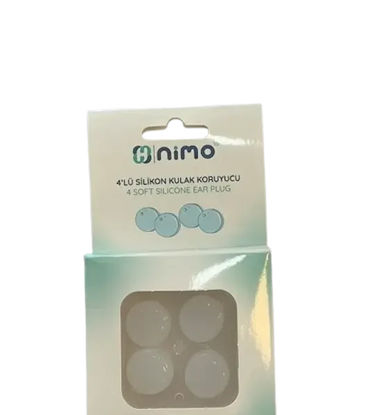 NIMO BOULES QUIES EN SILICONE 4PCS