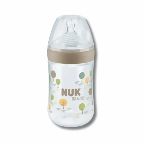 NUK BIBERON FOR NATURE 0+M SILICONE 260ML
