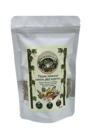 PHARMADVICE TISANE MINCEUR VENTRE PLAT EXPRESS 50GR