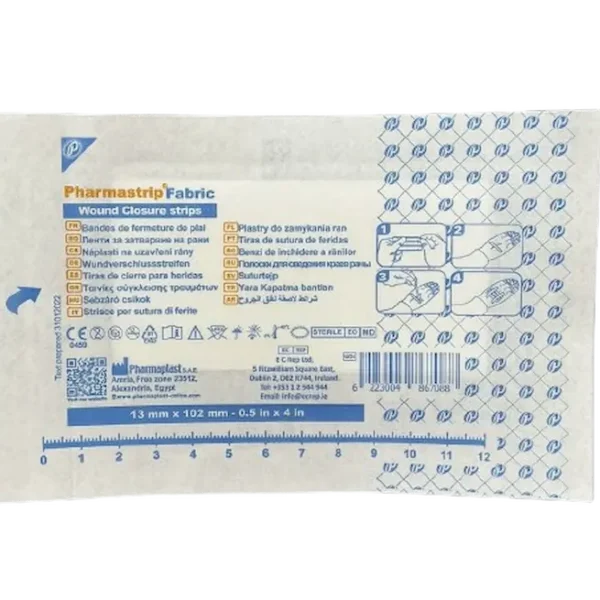 PHARMASTRIP WOUND CLOSURE STRIPS 13MMX102MM