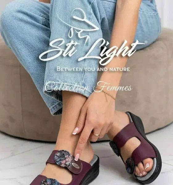 STI CLAQUETTE FEMME AUBERGINE EV013