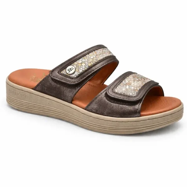 STI CLAQUETTE FEMME FS012 BRONZE